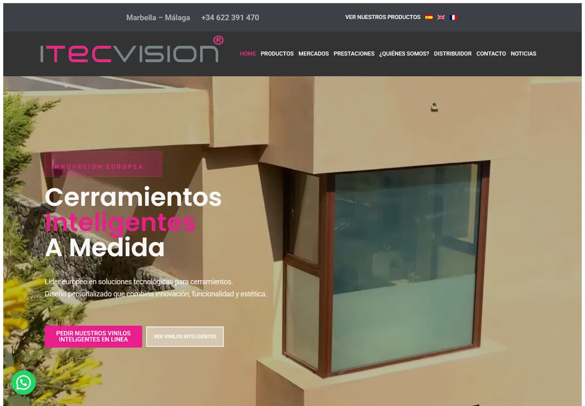 Itecvisión Captura de Itecvisión: Una web renovada y más fácil de mantener