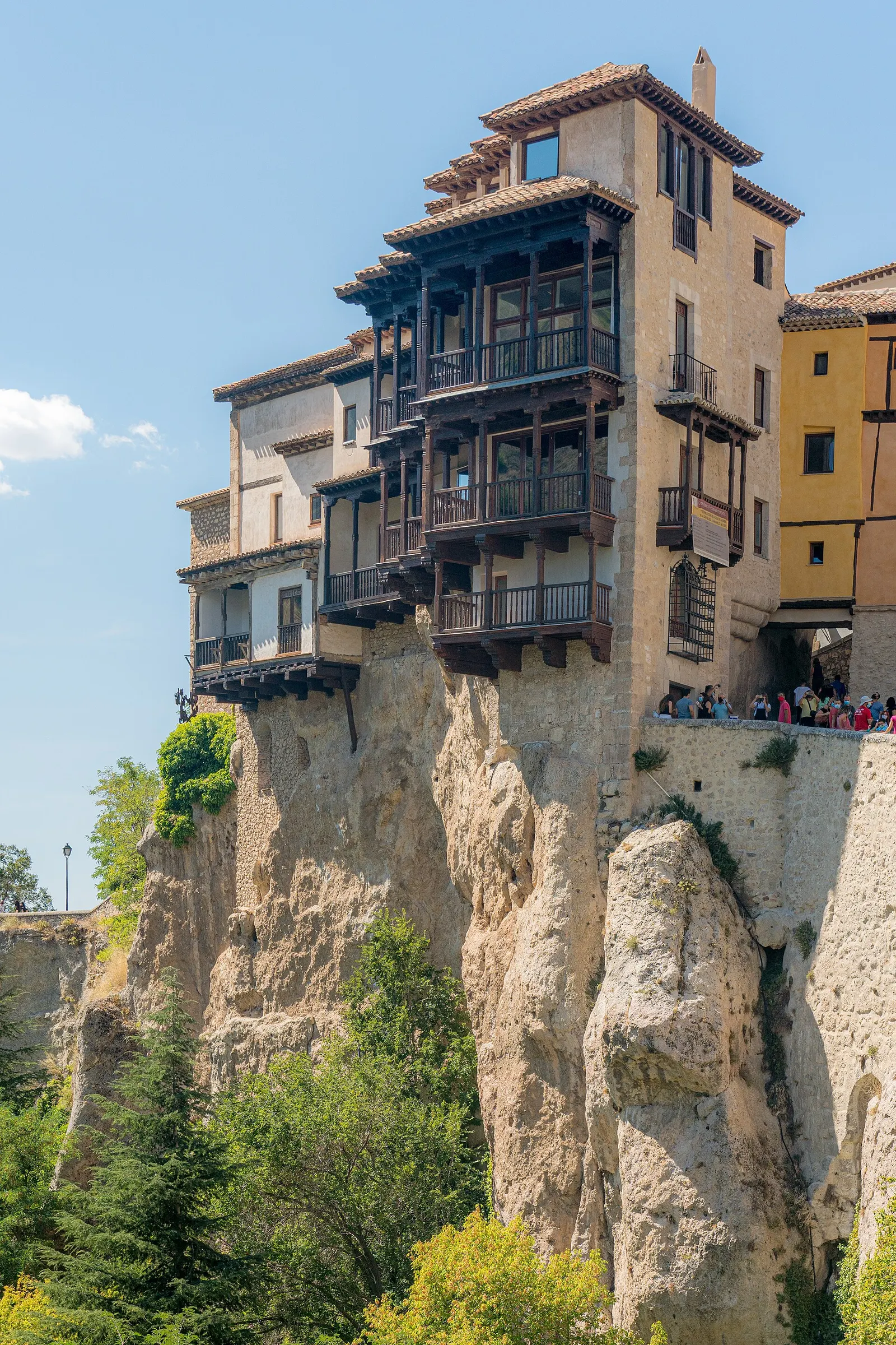 Casas Colgadas de Cuenca, Cuenca. Fotografía del entorno geográfico.