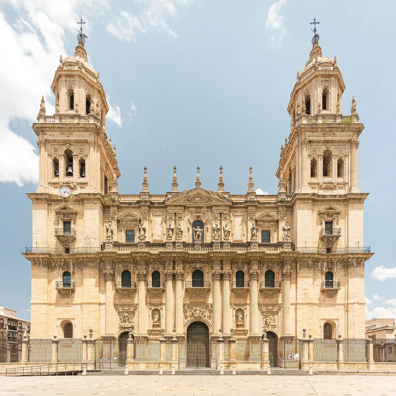 Catedral de Jaén, Jaén. Fotografía del entorno geográfico.