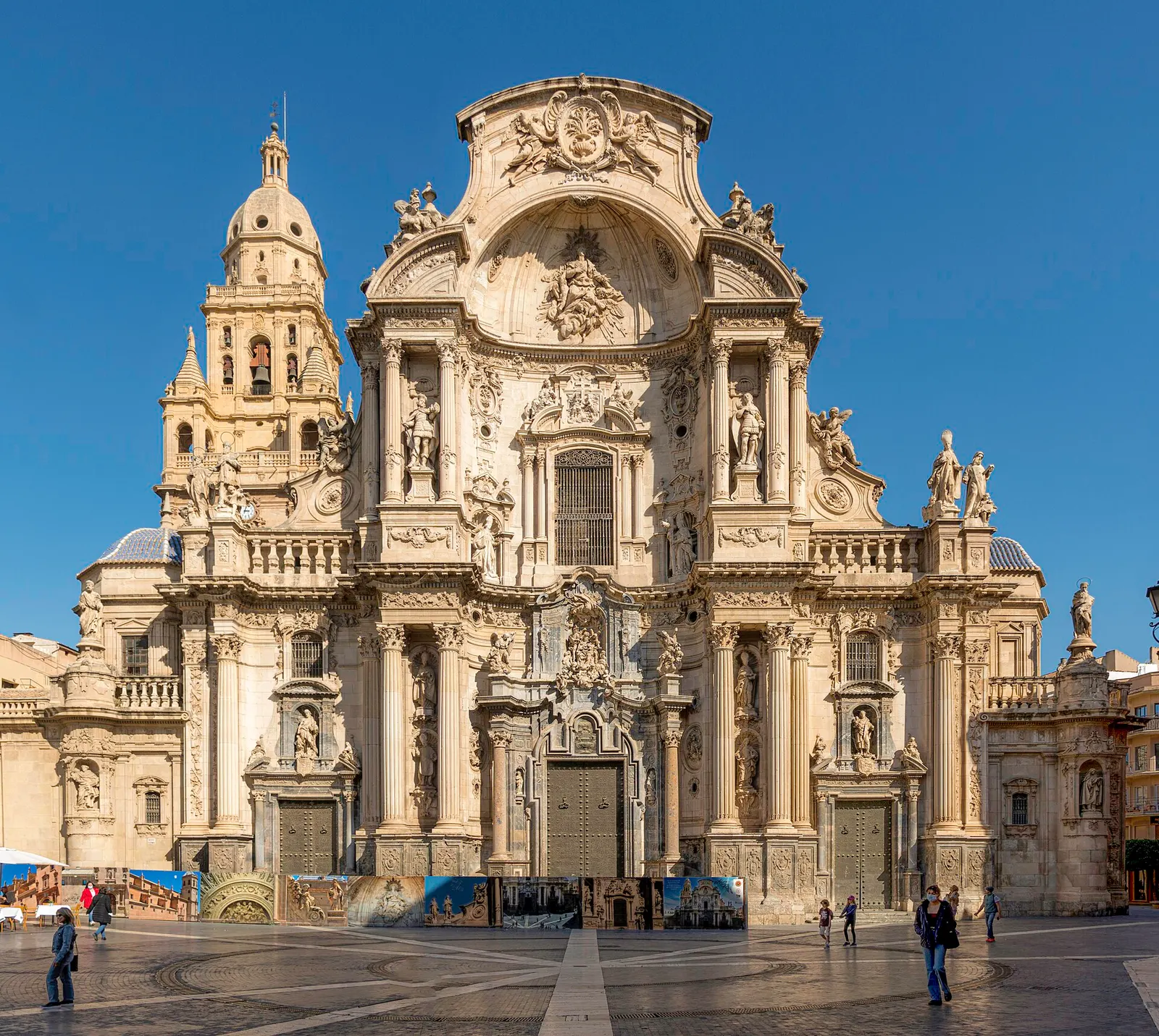 Catedral de Murcia, Región de Murcia. Fotografía del entorno geográfico.