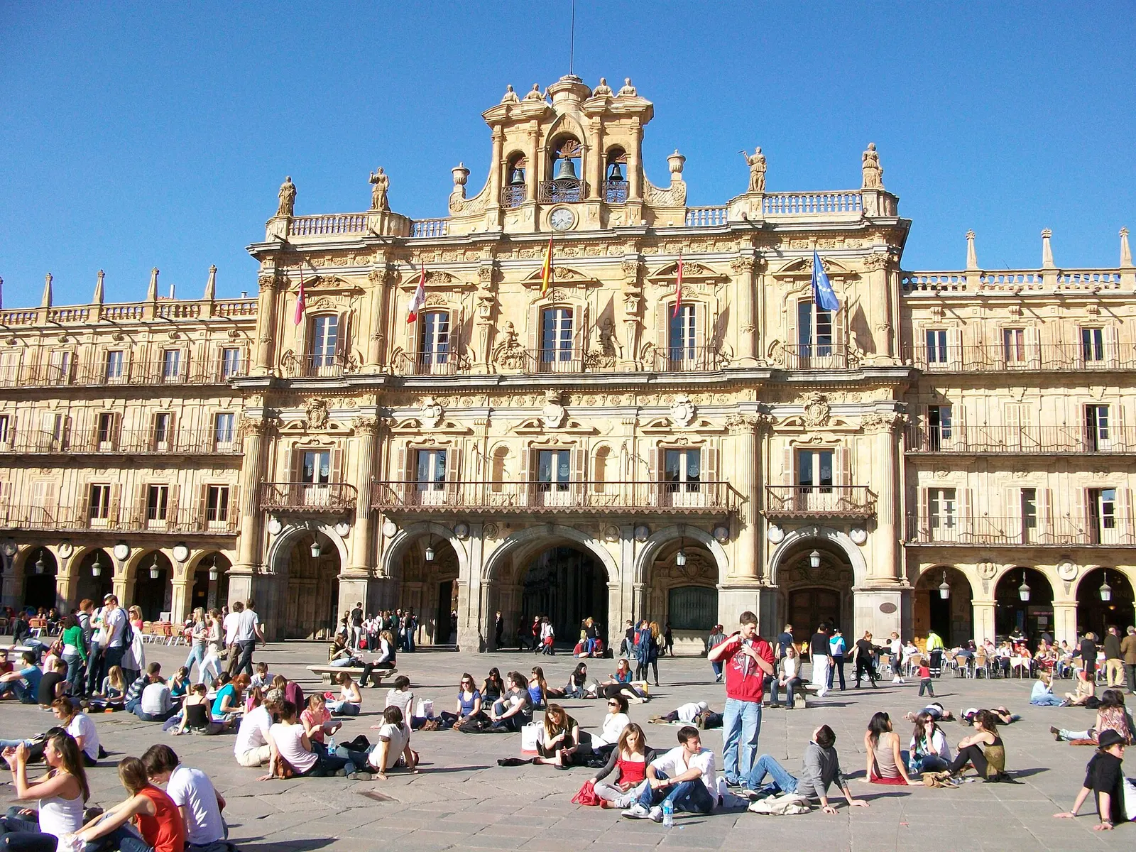 Plaza Mayor de Salamanca, Salamanca. Fotografía del entorno geográfico.