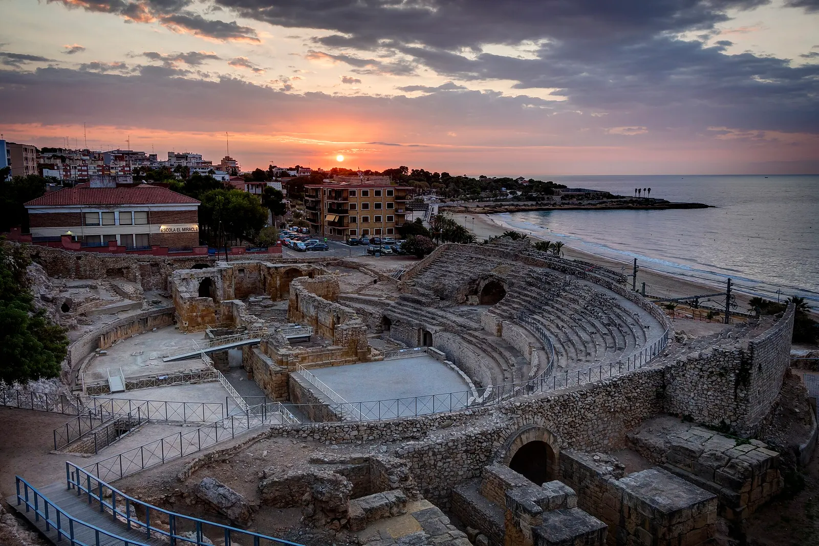 Anfiteatro de Tarragona, Tarragona. Fotografía del entorno geográfico.