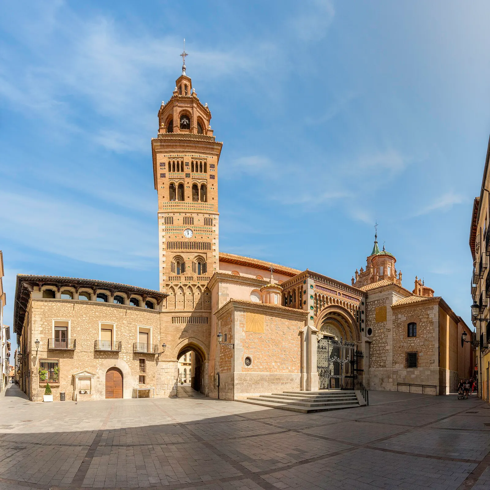 Catedral de Teruel, Teruel. Fotografía del entorno geográfico.