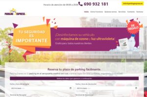 Diseño Web Villagarcía de Arosa  Necotec parking